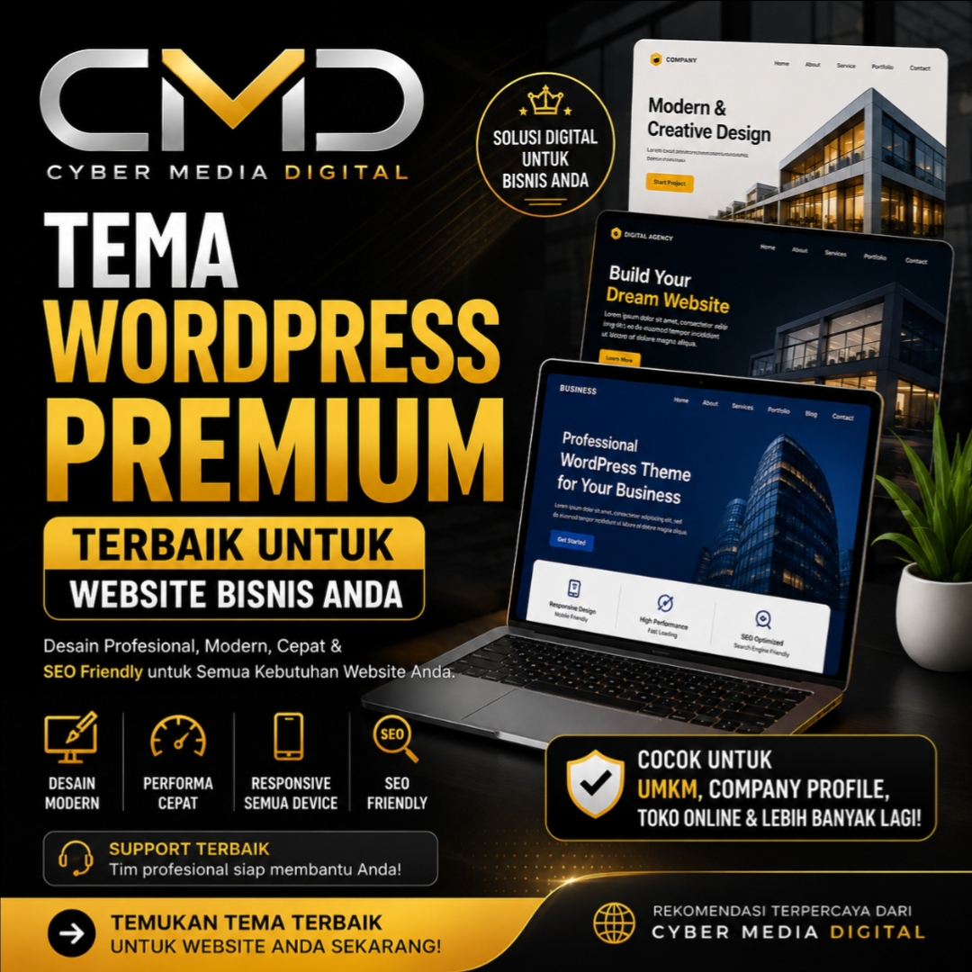Tema WordPress Premium Terbaik untuk Website Bisnis Profesional