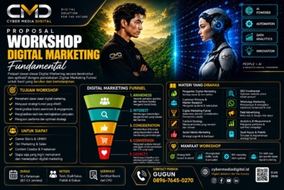 Workshop Digital Marketing Fundamental: Kuasai Strategi Digital Marketing dari Dasar hingga Praktik